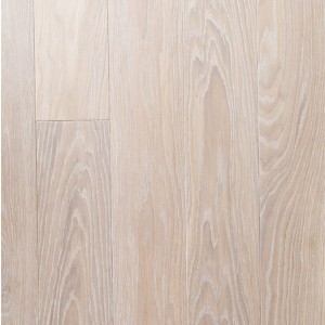 Массивная паркетная доска Дуб селект под маслом AB Basic X-White (15 х 120 х 500-1500 мм)